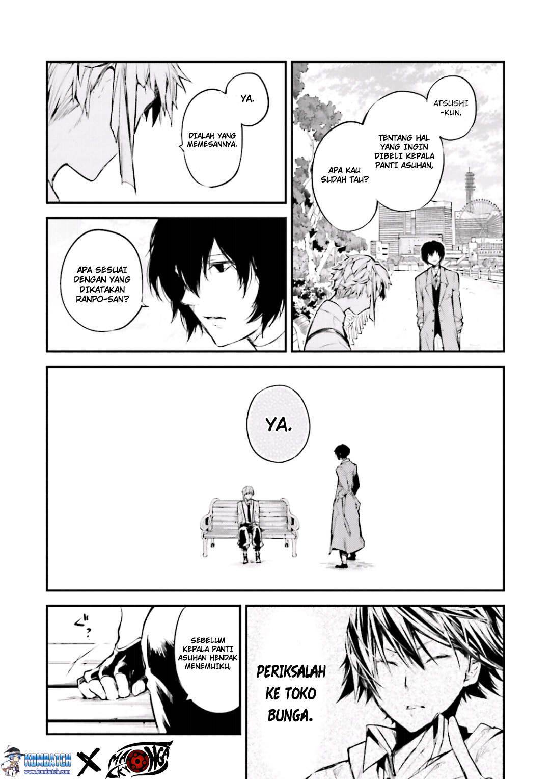 Bungou Stray Dogs Chapter 39 - halaman 36