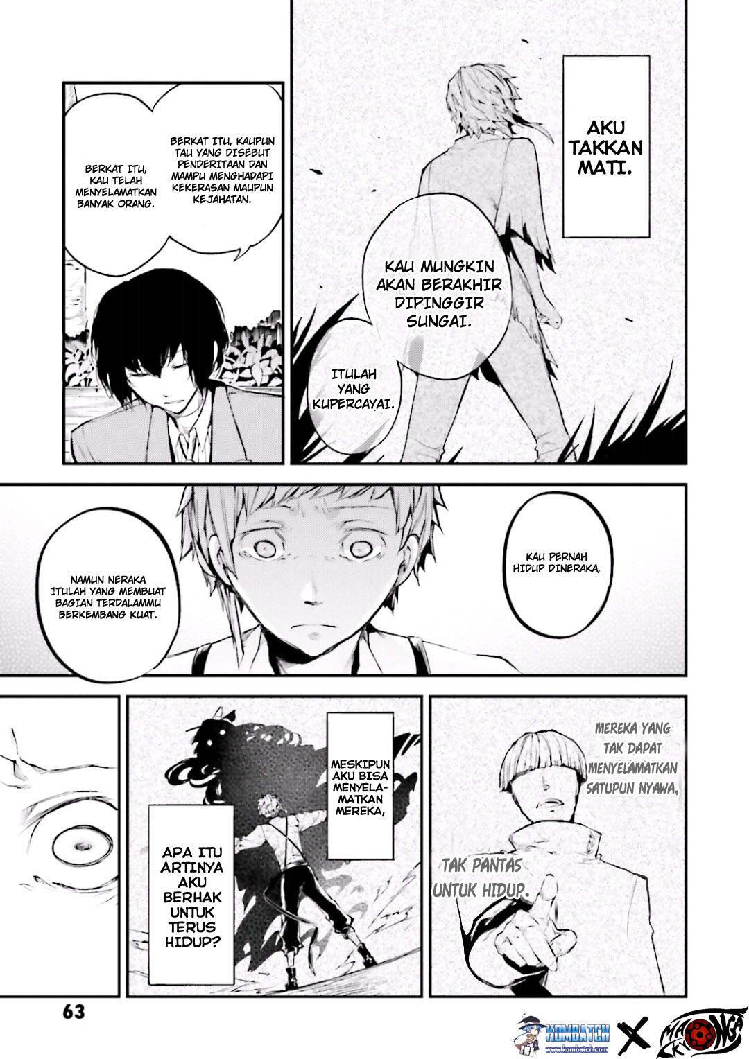 Bungou Stray Dogs Chapter 39 - halaman 40