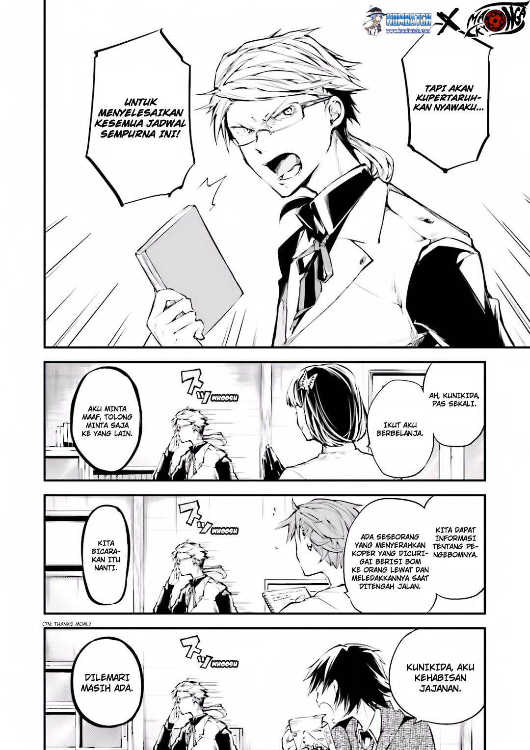 Bungou Stray Dogs Chapter 40 - halaman 3