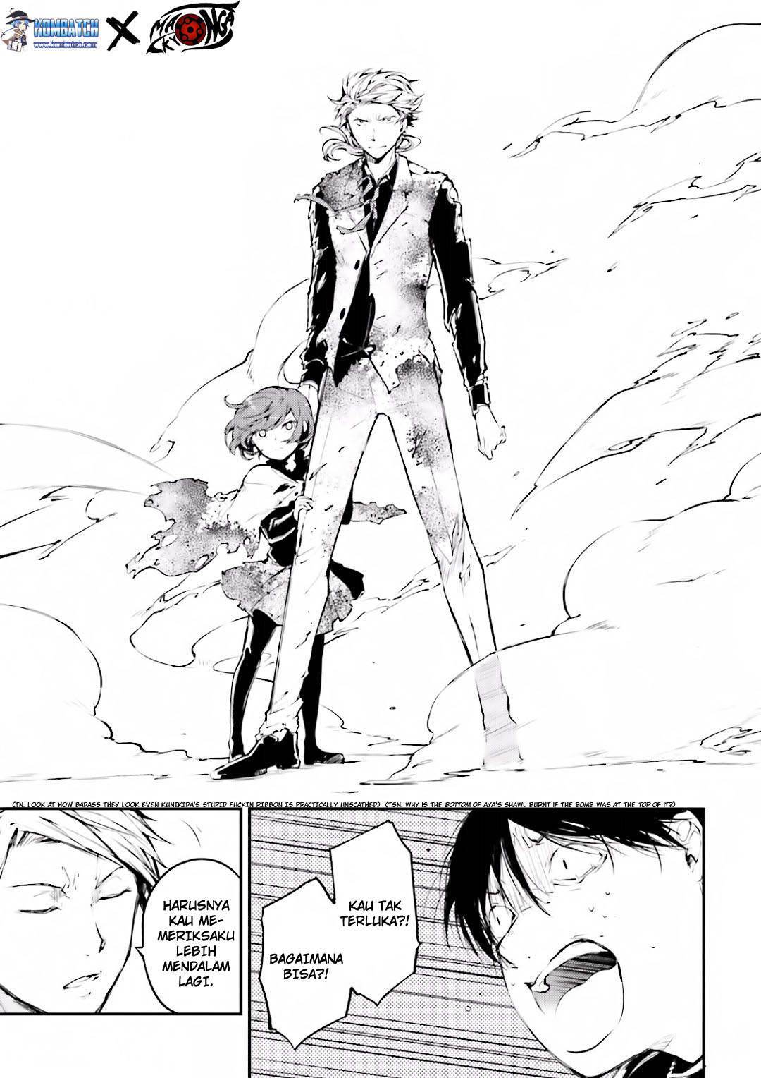 Bungou Stray Dogs Chapter 40 - halaman 39