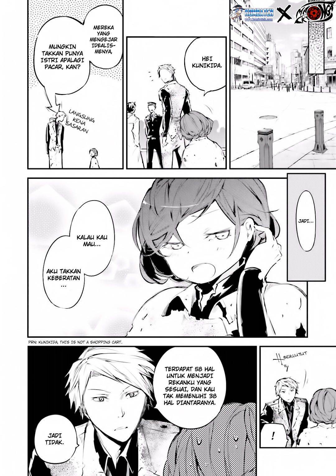 Bungou Stray Dogs Chapter 40 - halaman 42