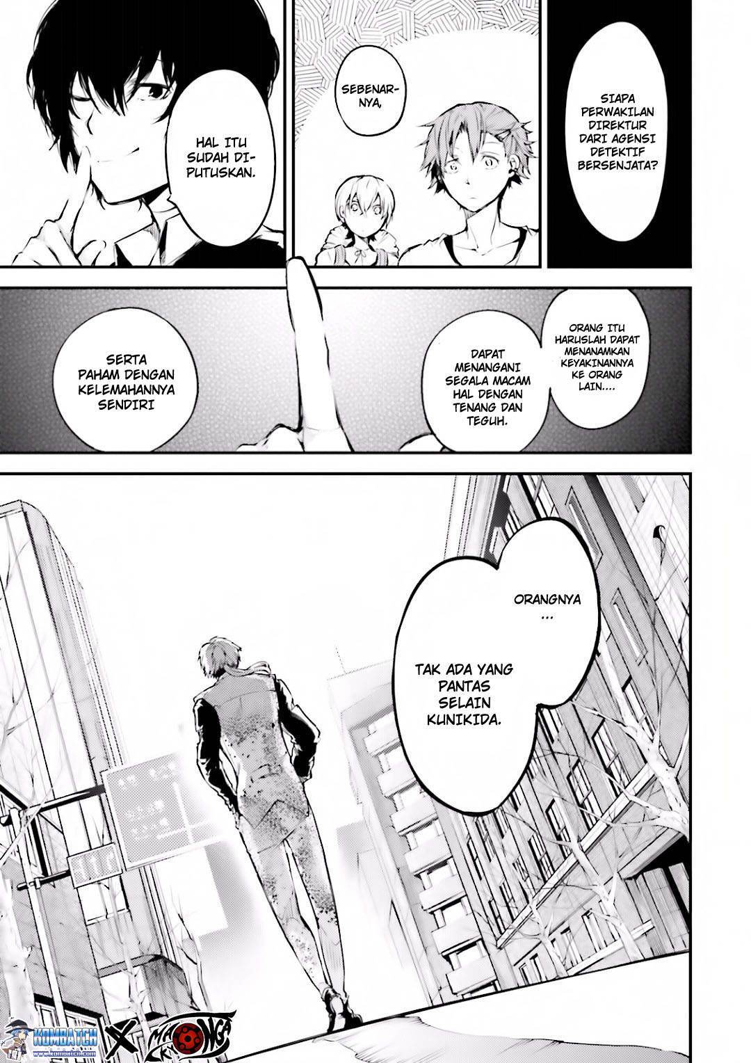 Bungou Stray Dogs Chapter 40 - halaman 43