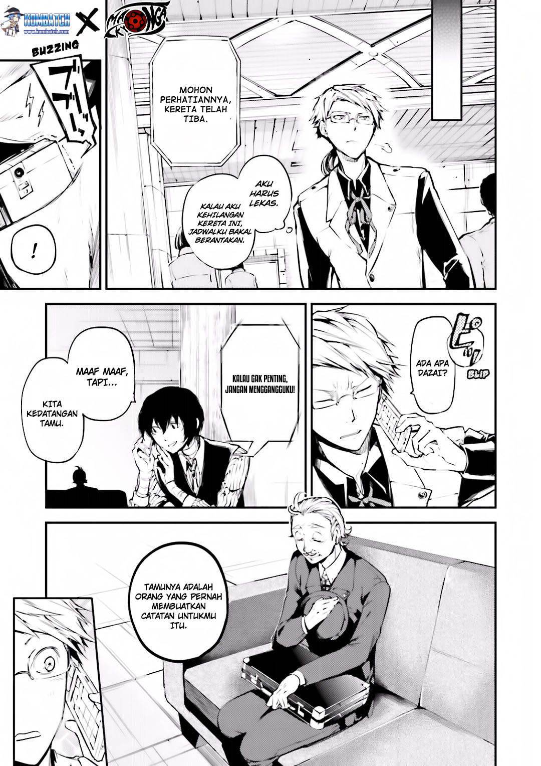 Bungou Stray Dogs Chapter 40 - halaman 6