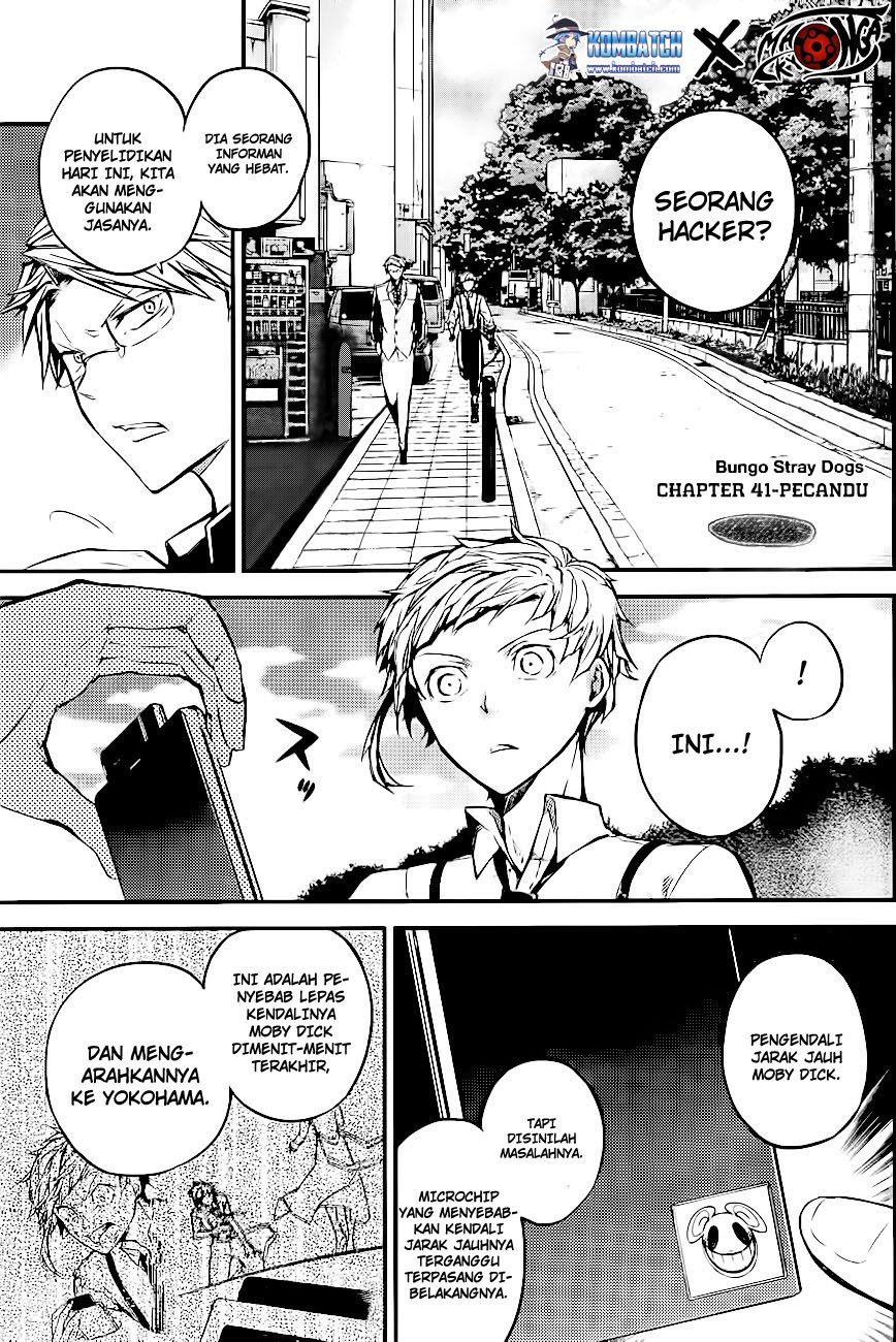 Bungou Stray Dogs Chapter 41 - halaman 1
