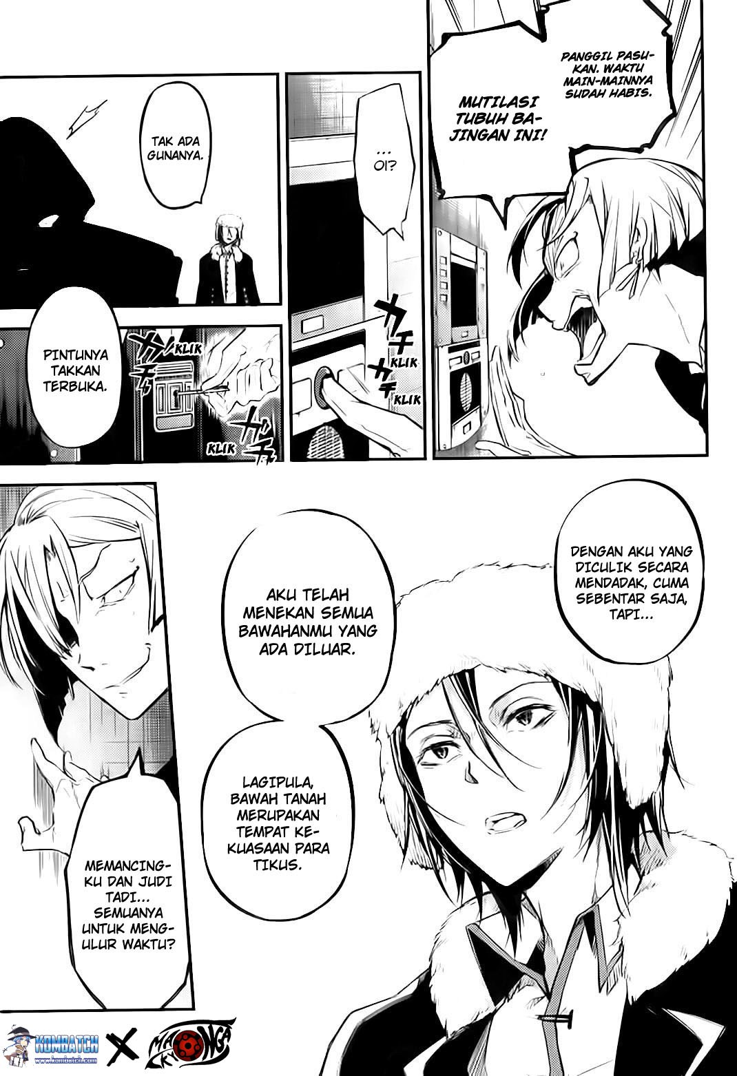 Bungou Stray Dogs Chapter 42 - halaman 25