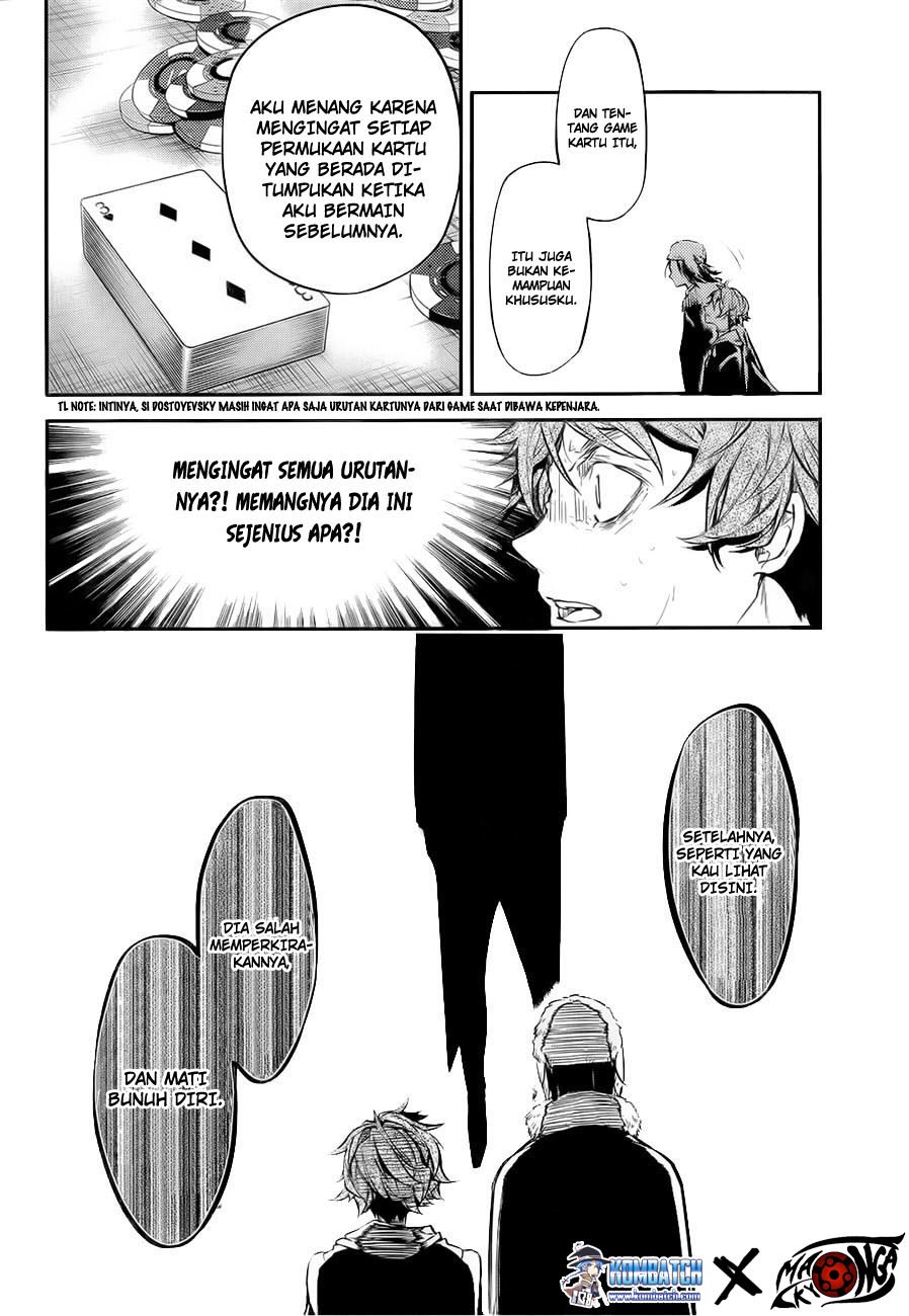 Bungou Stray Dogs Chapter 42 - halaman 37