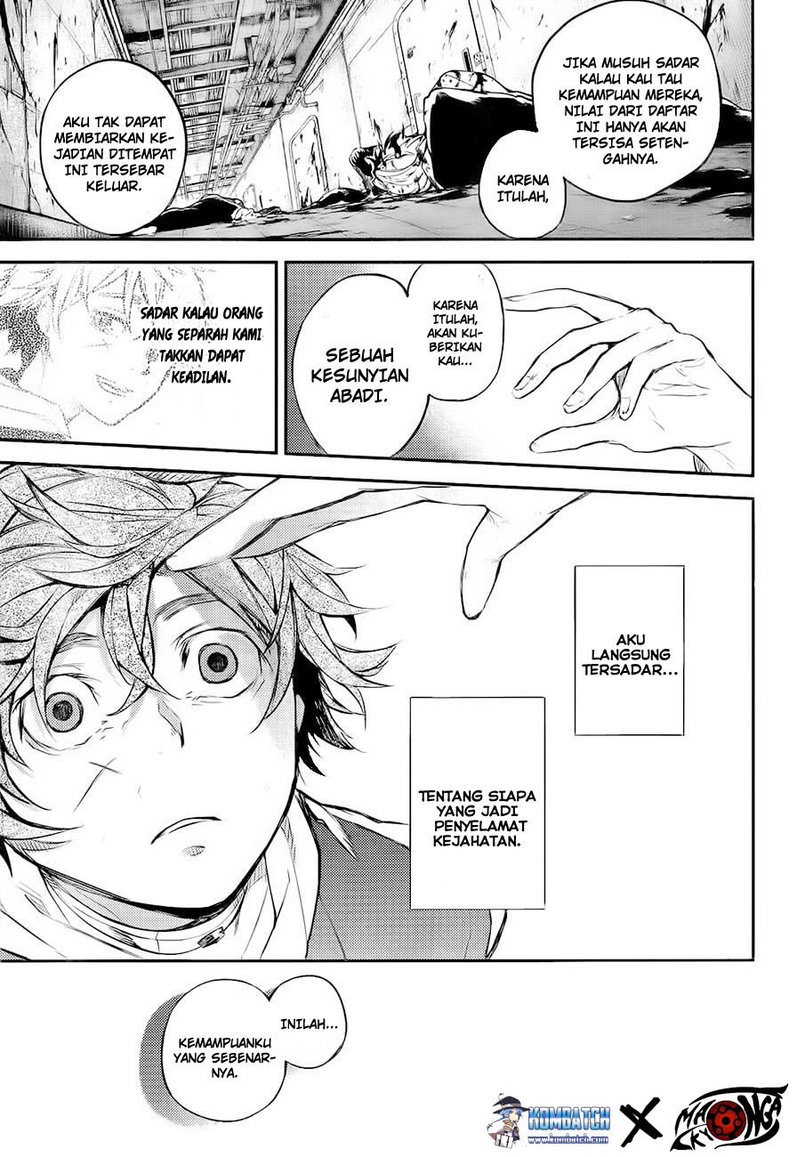 Bungou Stray Dogs Chapter 42 - halaman 40