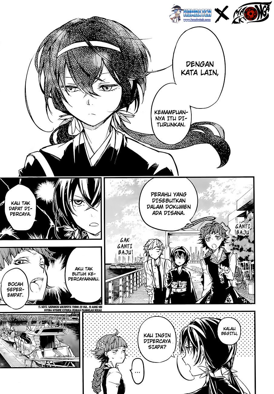 Bungou Stray Dogs Chapter 43 - halaman 32