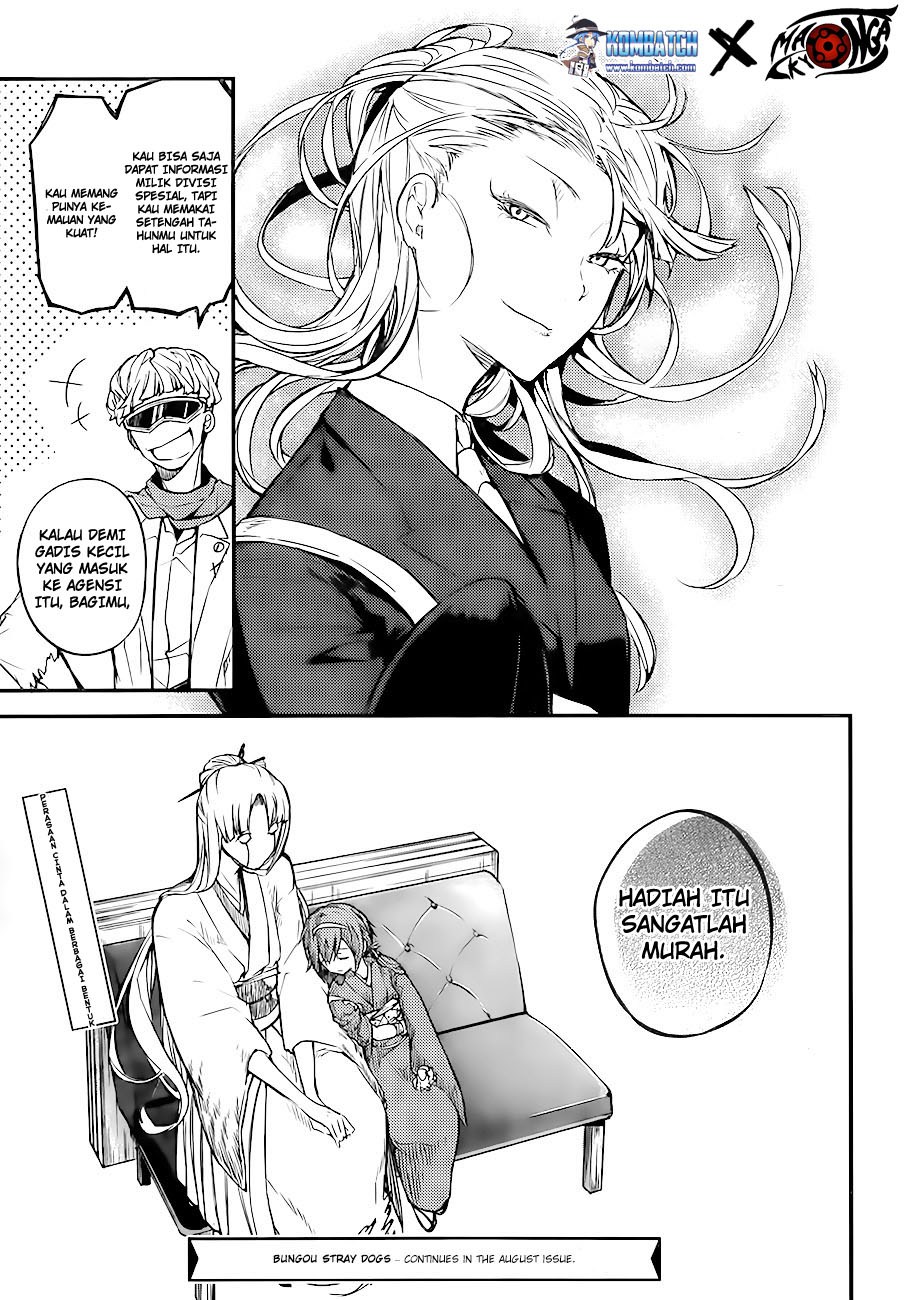 Bungou Stray Dogs Chapter 43 - halaman 46