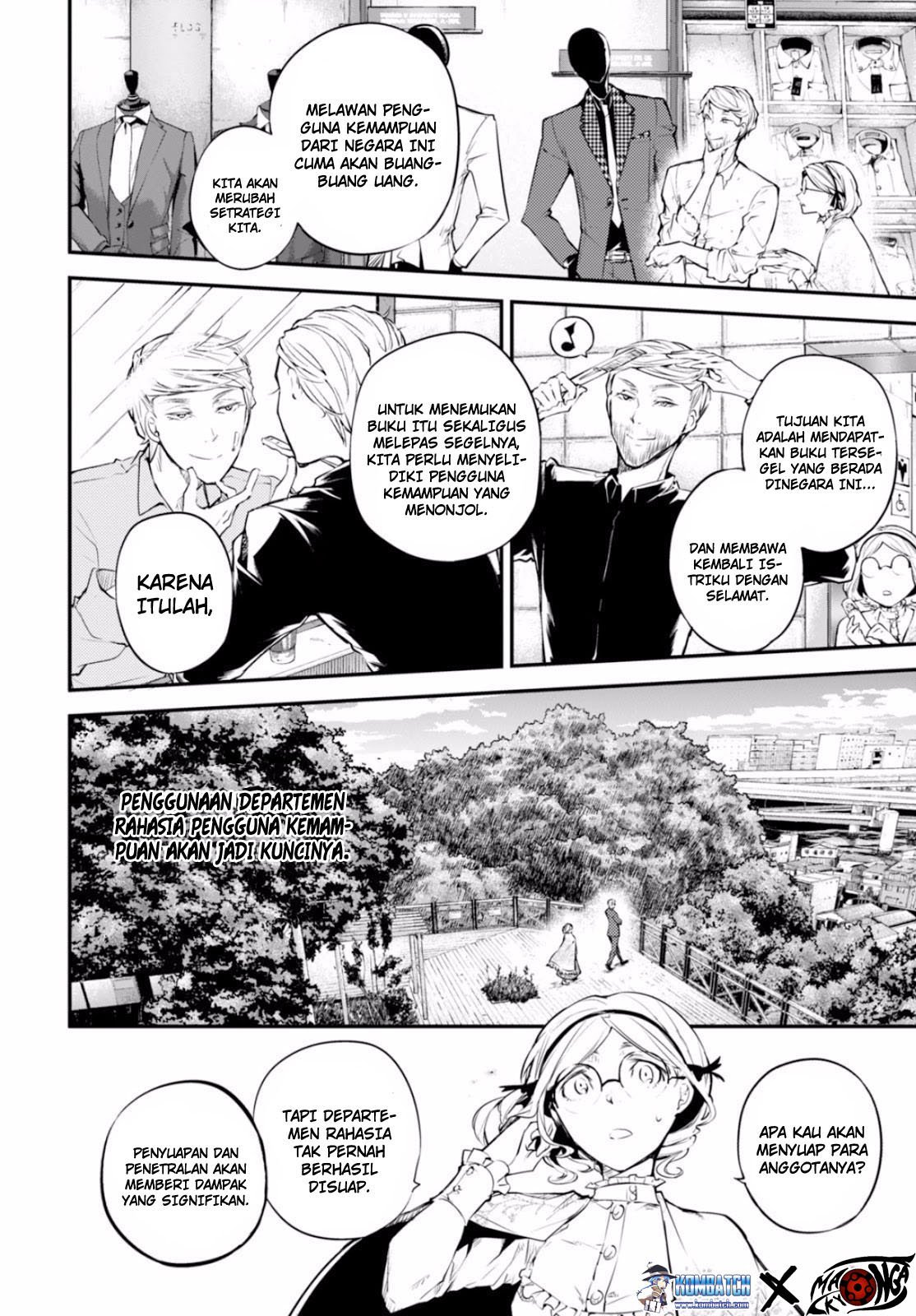 Bungou Stray Dogs Chapter 44 - halaman 34