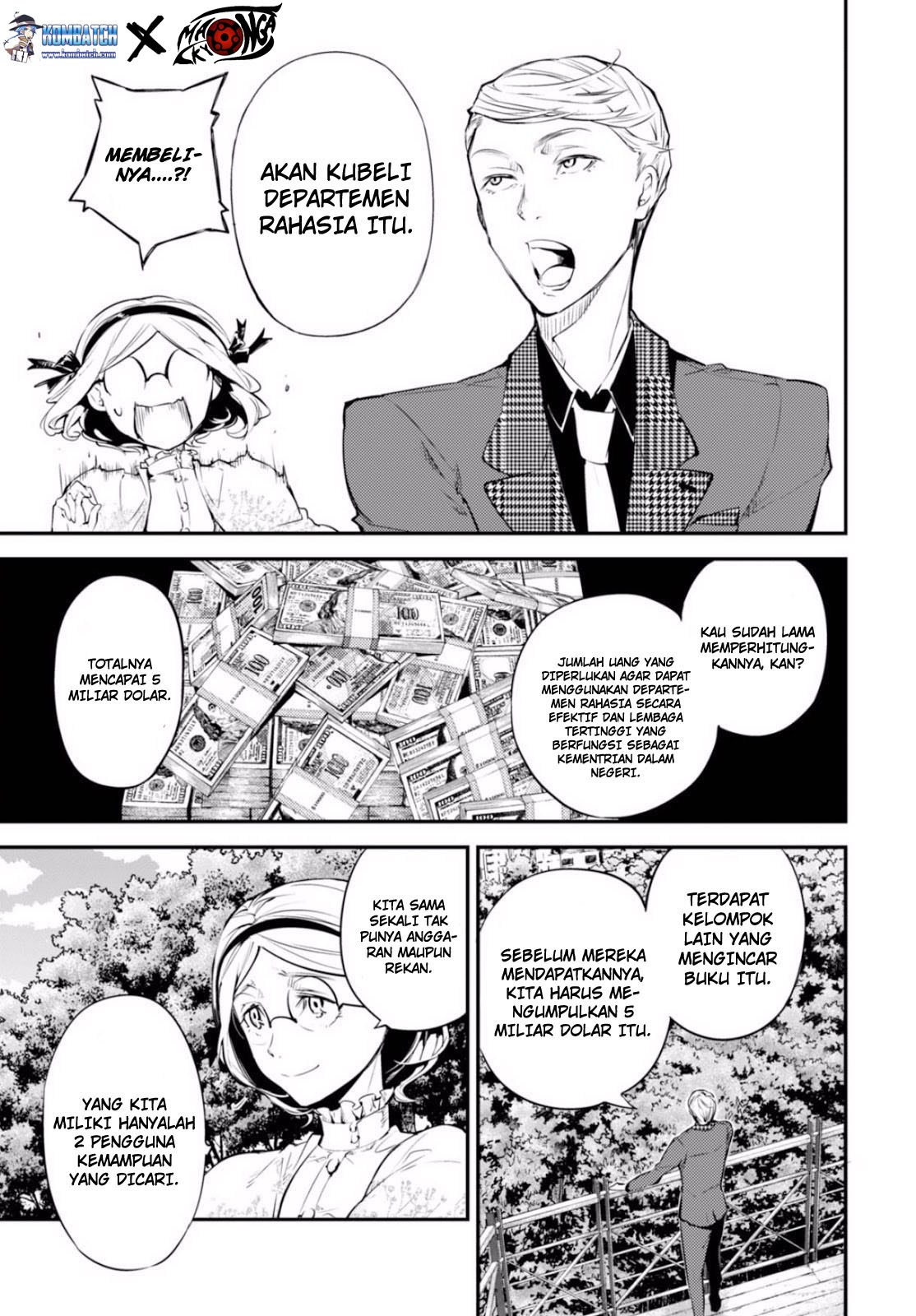 Bungou Stray Dogs Chapter 44 - halaman 35