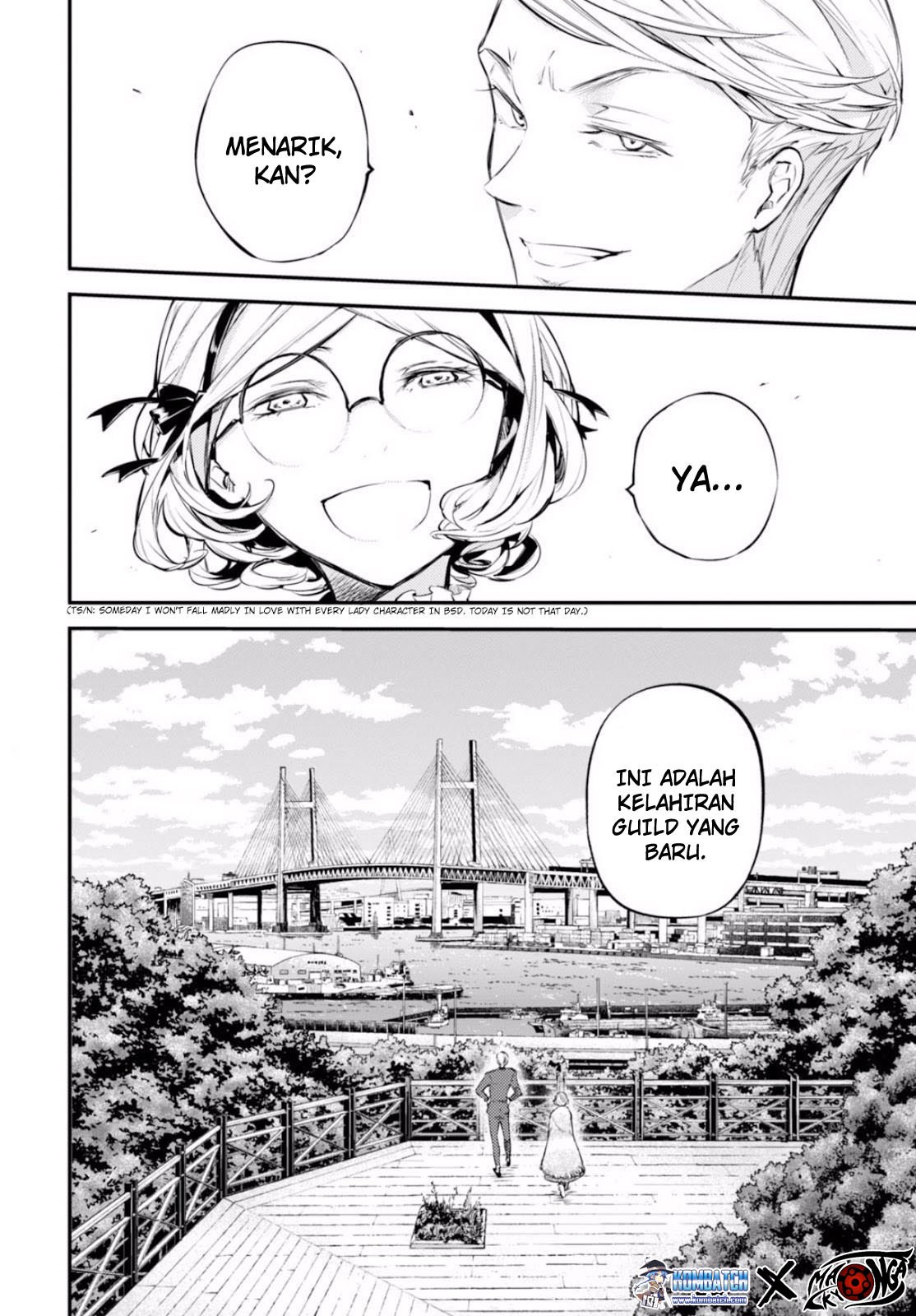 Bungou Stray Dogs Chapter 44 - halaman 36