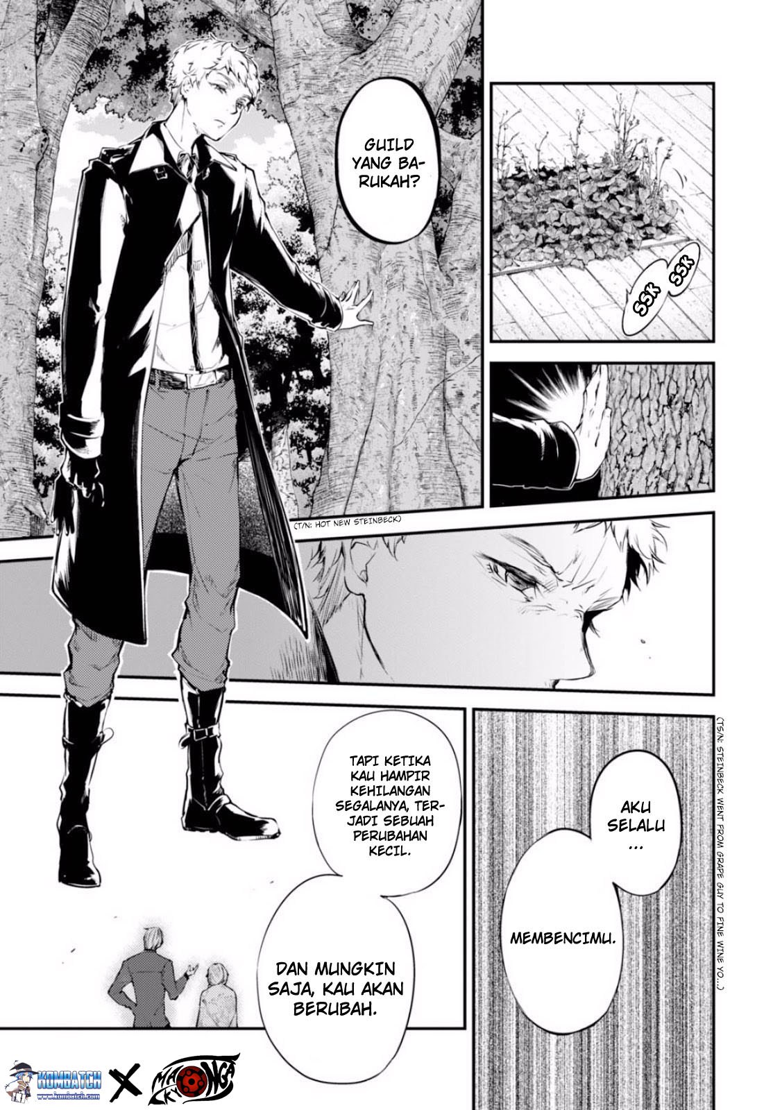 Bungou Stray Dogs Chapter 44 - halaman 37