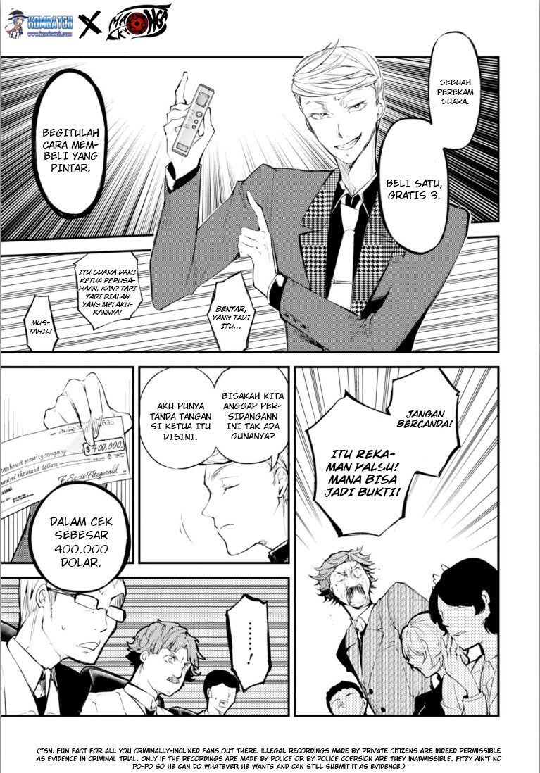 Bungou Stray Dogs Chapter 45 - halaman 31