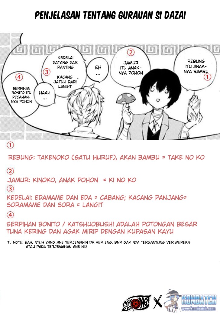 Bungou Stray Dogs Chapter 51 - halaman 37