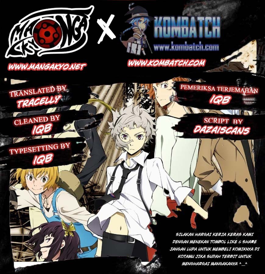 Bungou Stray Dogs Chapter 52 - halaman 1
