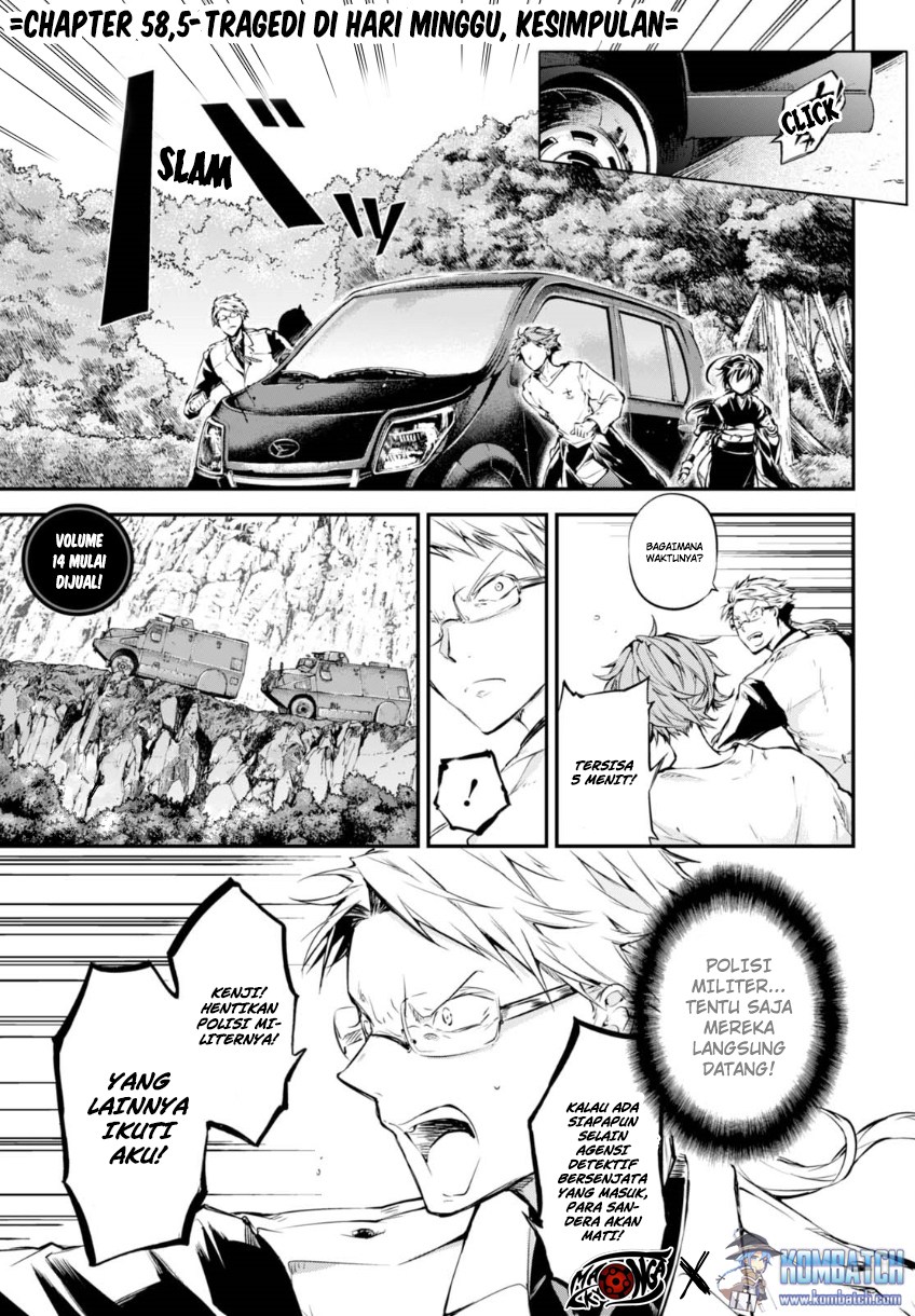 Bungou Stray Dogs Chapter 58.5 - halaman 2