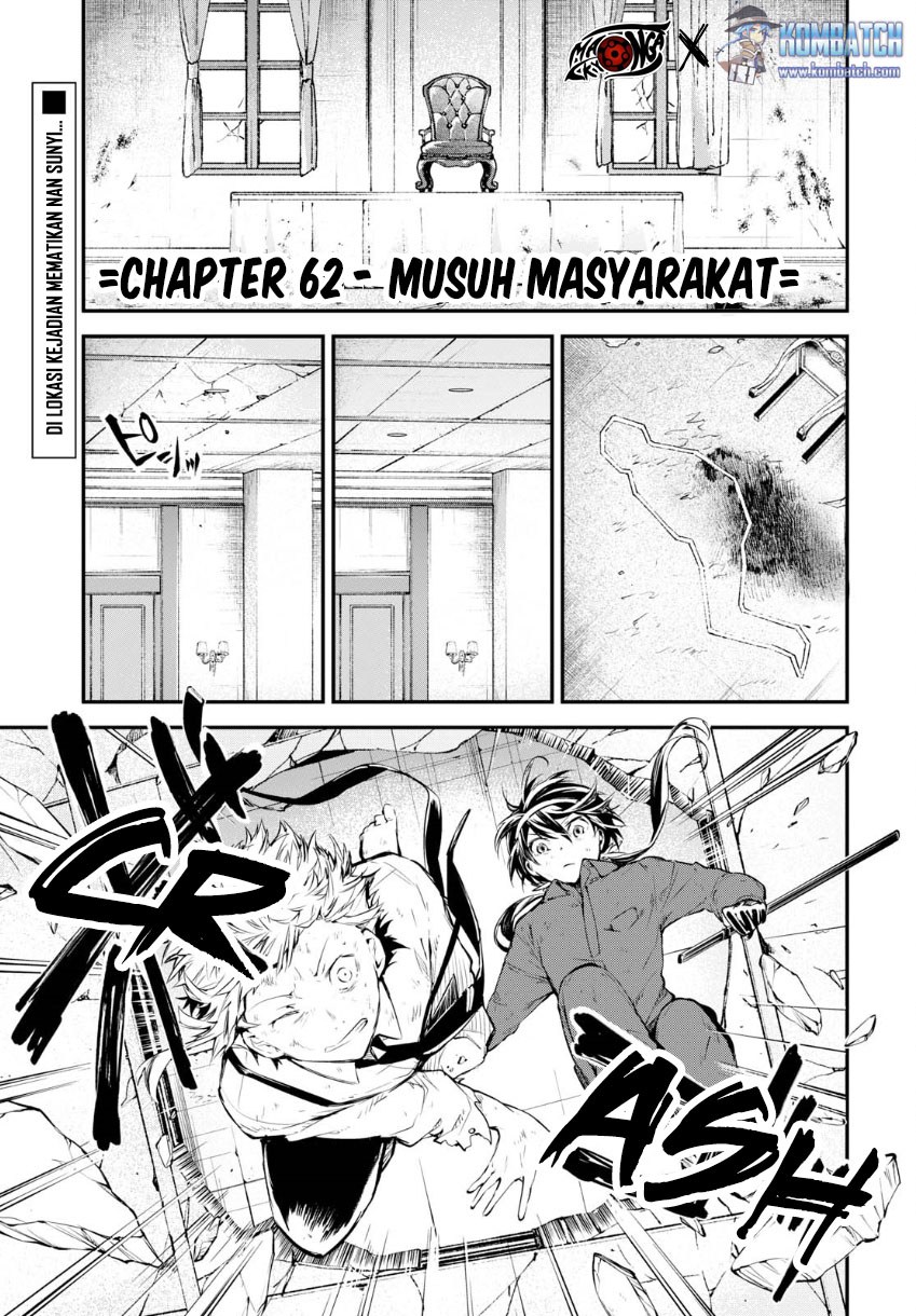 Bungou Stray Dogs Chapter 62 - halaman 2