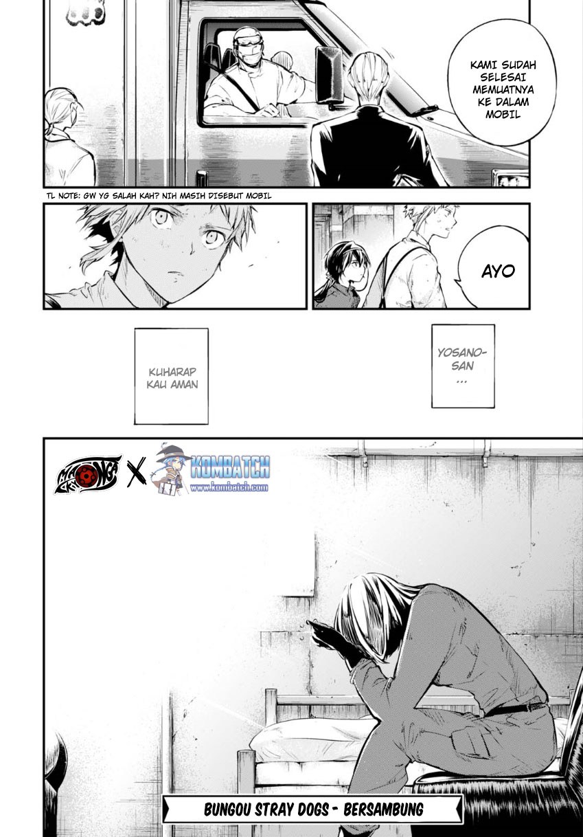 Bungou Stray Dogs Chapter 63 - halaman 28