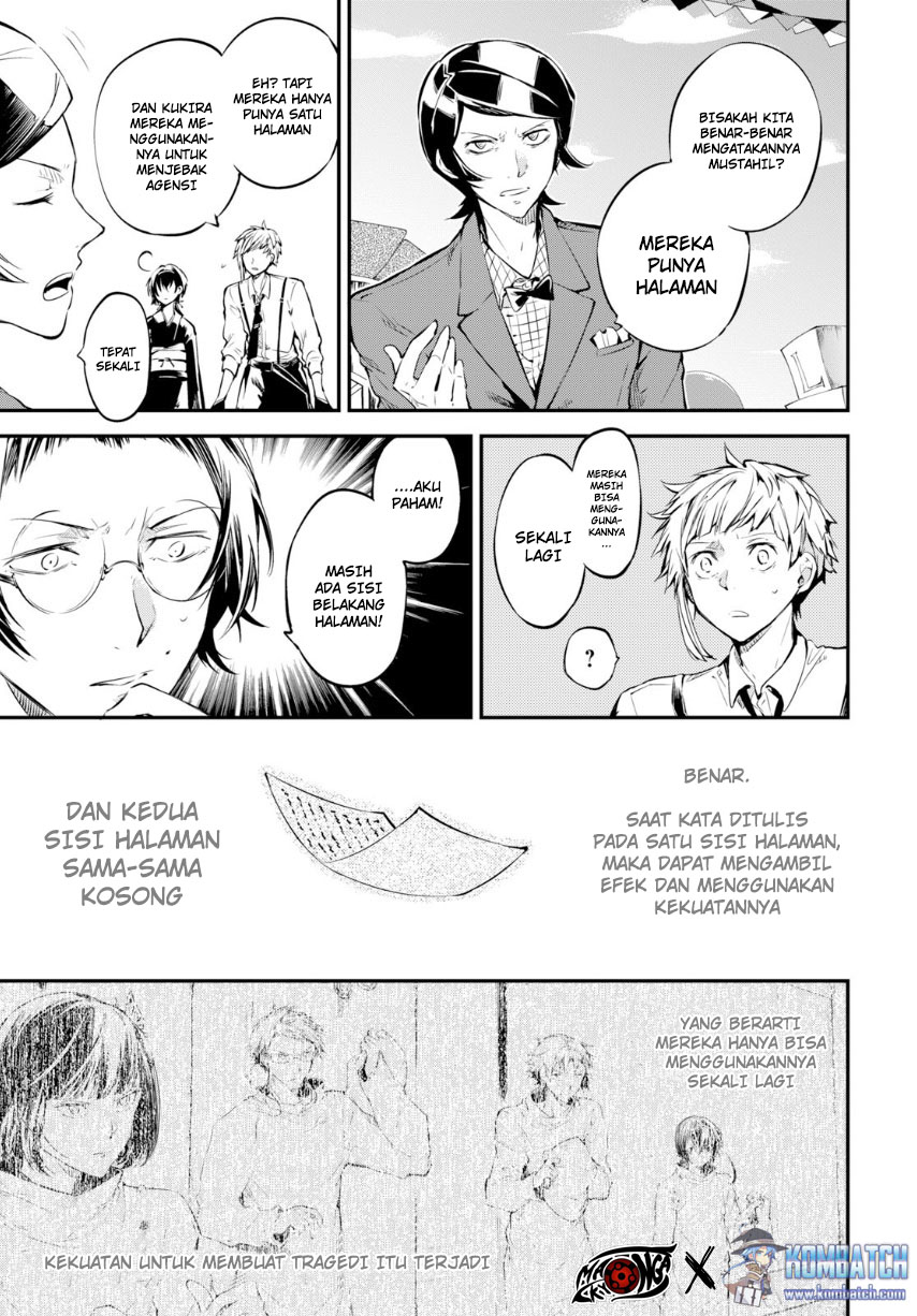 Bungou Stray Dogs Chapter 70 - halaman 34
