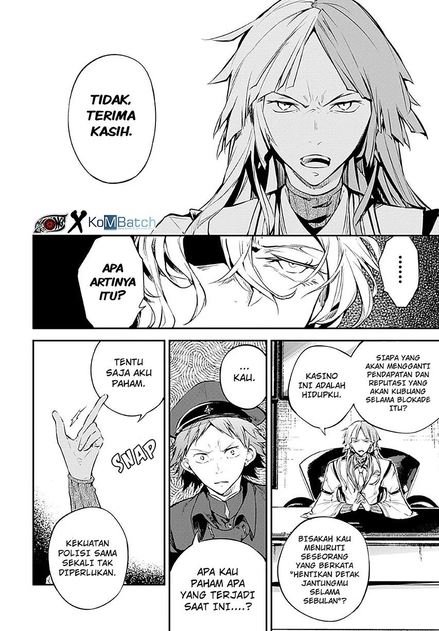 Bungou Stray Dogs Chapter 72 - halaman 22