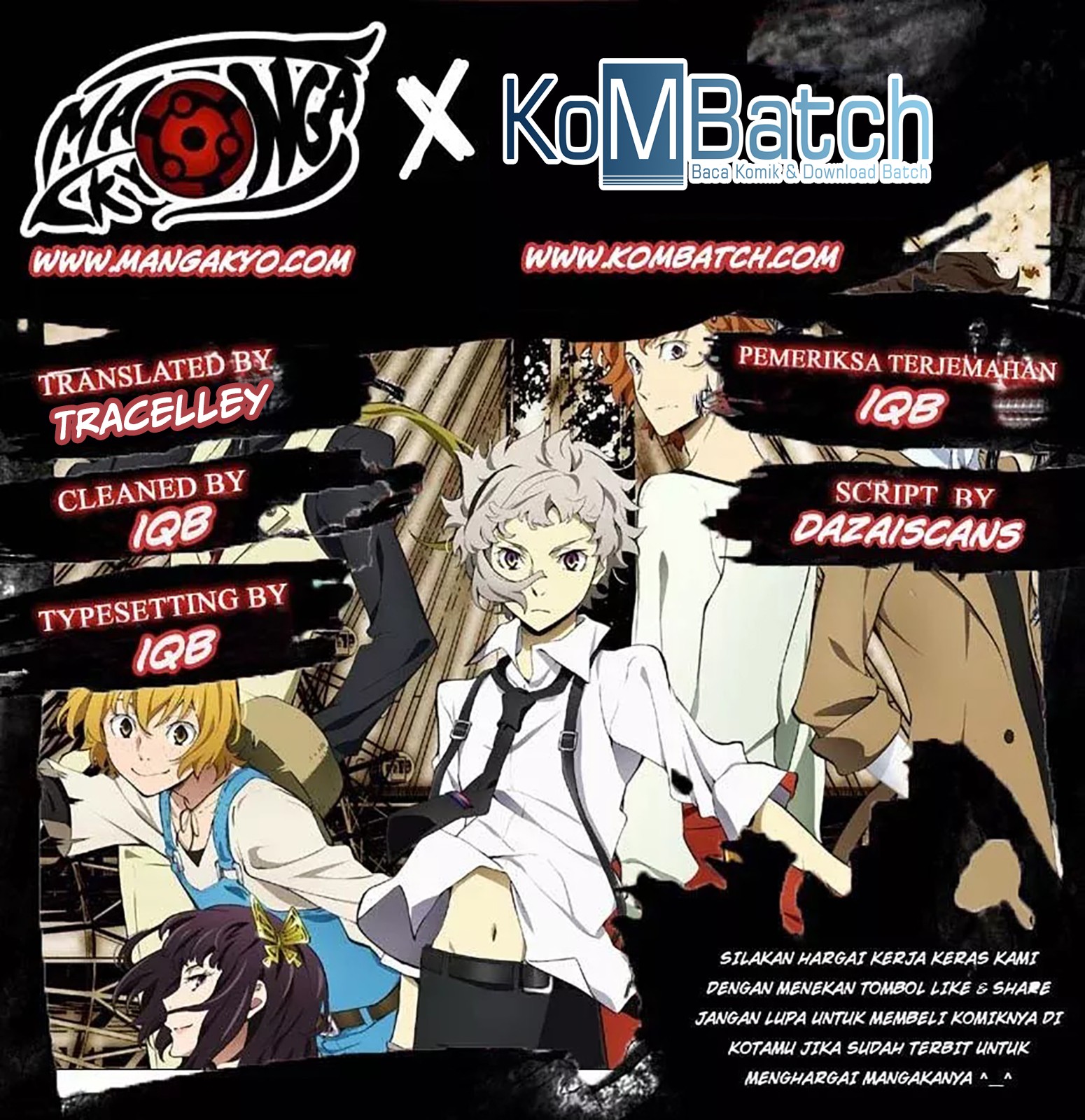 Bungou Stray Dogs Chapter 73 - halaman 1