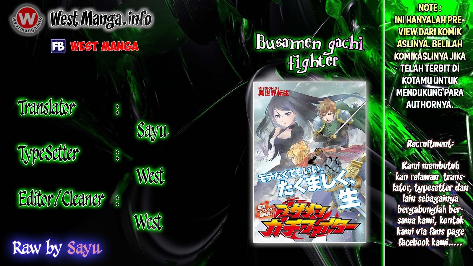 Busamen Gachi Fighter Chapter 3 - halaman 2