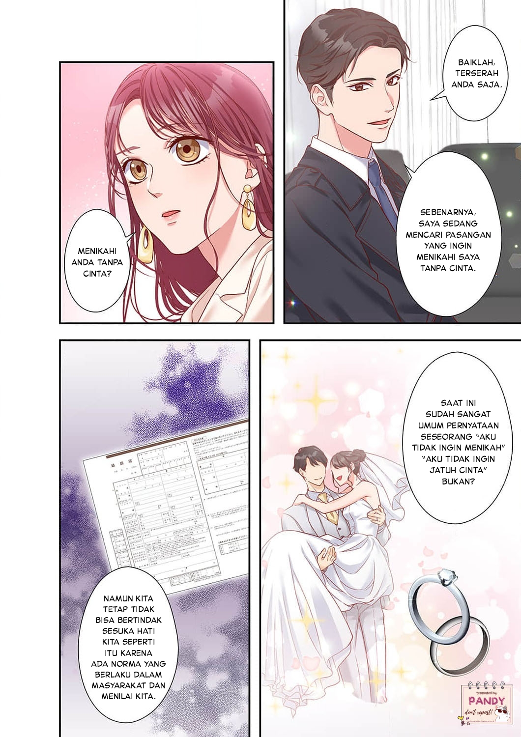 Business Marriage - If You Fall in Love, We'll Get a Divorce Chapter 2 - halaman 22