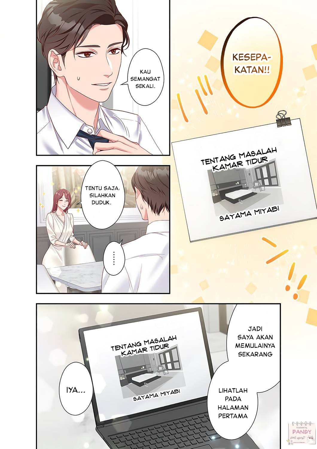 Business Marriage - If You Fall in Love, We'll Get a Divorce Chapter 4 - halaman 8