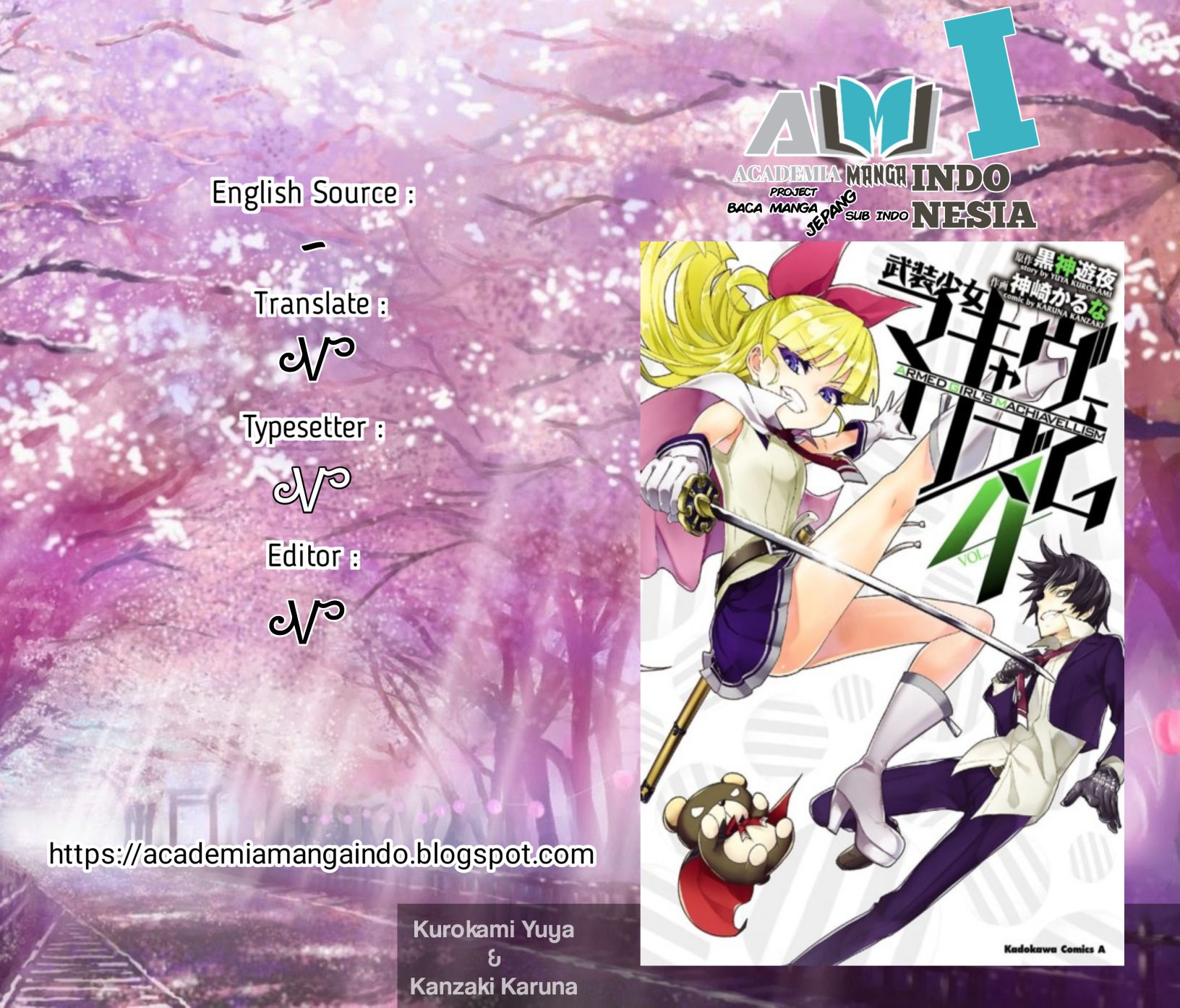 Busou Shoujo Machiavellianism Chapter 22 - halaman 1