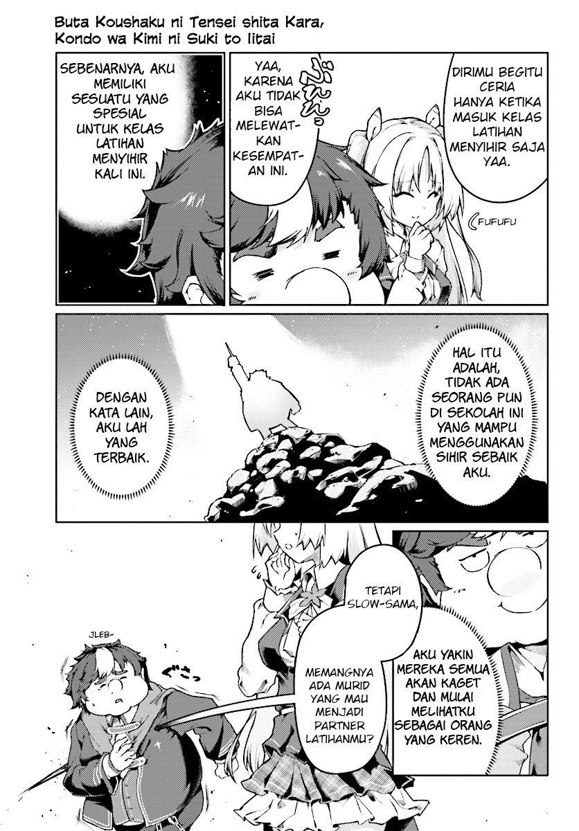 Buta Koushaku ni Tensei shita kara, Kondo wa Kimi ni Suki to Iitai Chapter 2 - halaman 4