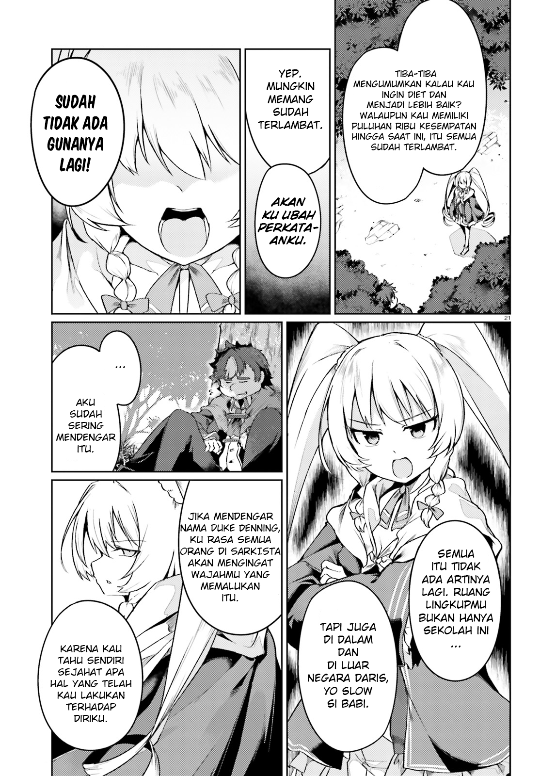 Buta Koushaku ni Tensei shita kara, Kondo wa Kimi ni Suki to Iitai Chapter 4 - halaman 21