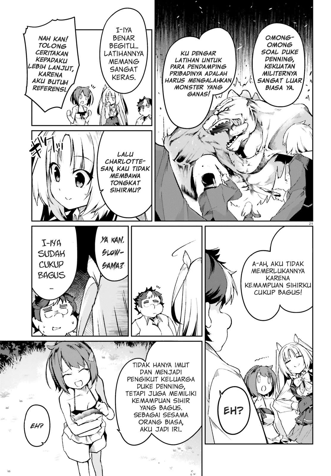 Buta Koushaku ni Tensei shita kara, Kondo wa Kimi ni Suki to Iitai Chapter 5 - halaman 21