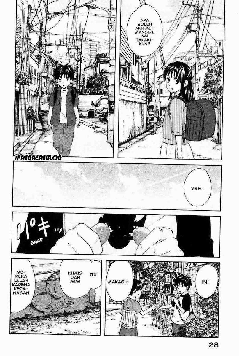 Byousoku 5 Centimeter Chapter 1 - halaman 31