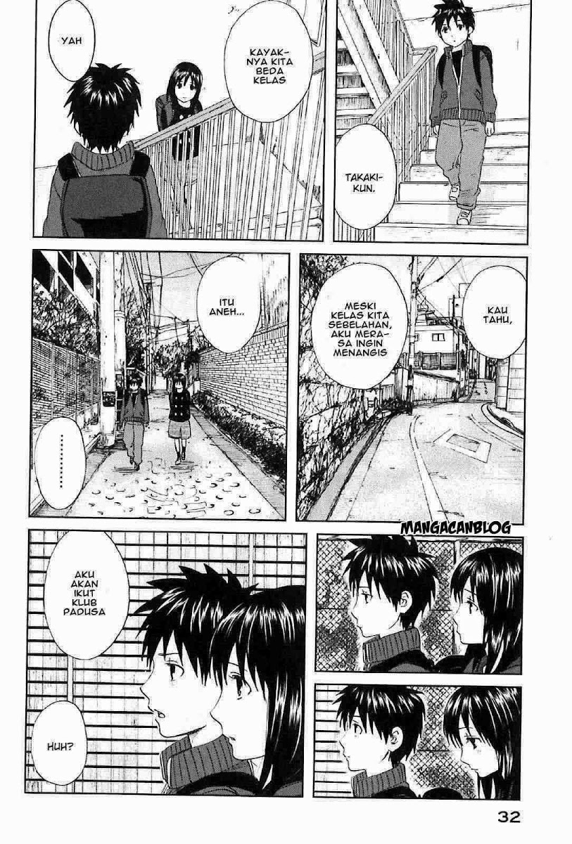 Byousoku 5 Centimeter Chapter 1 - halaman 35