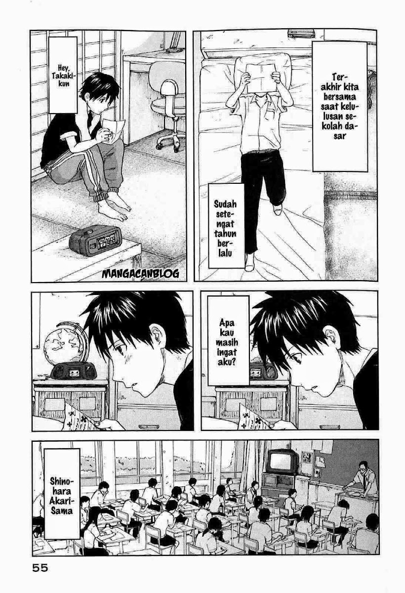 Byousoku 5 Centimeter Chapter 1 - halaman 59