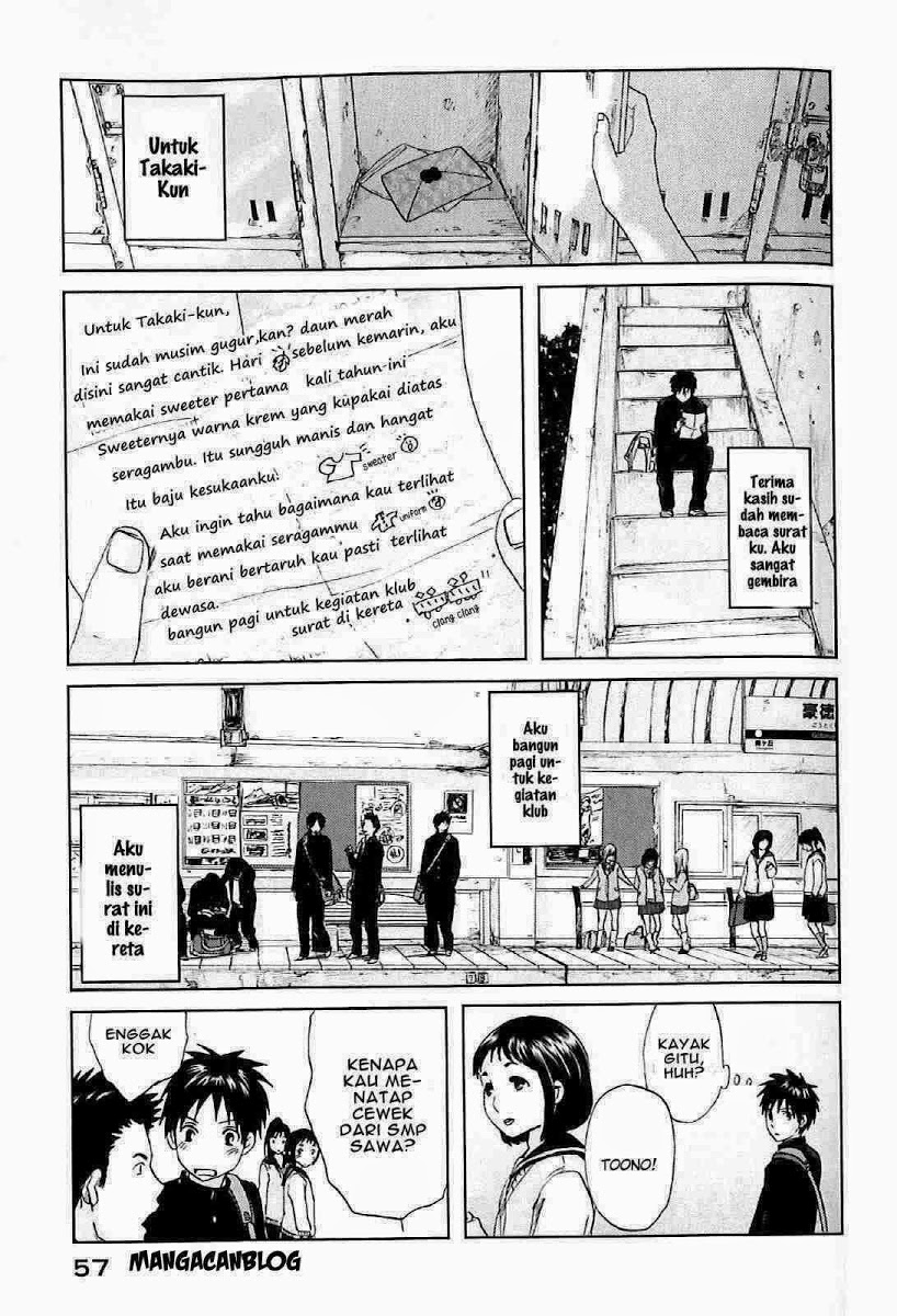 Byousoku 5 Centimeter Chapter 1 - halaman 61