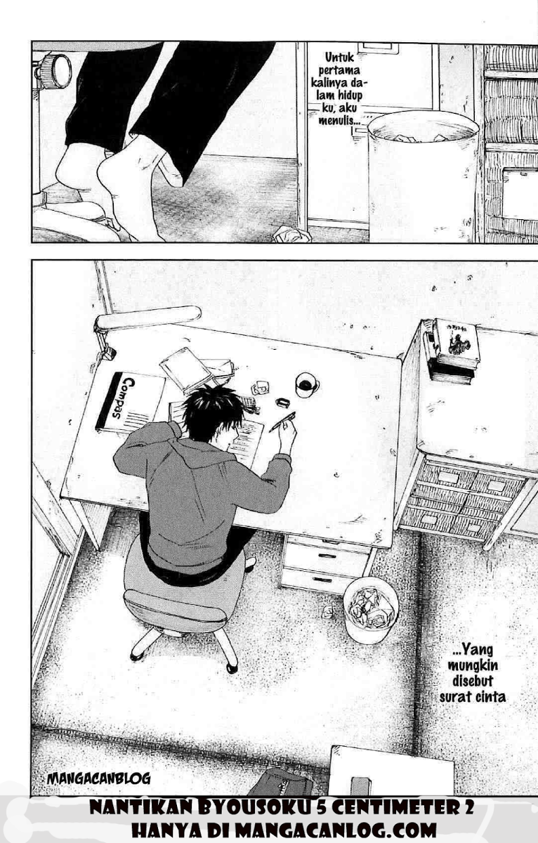 Byousoku 5 Centimeter Chapter 1 - halaman 68