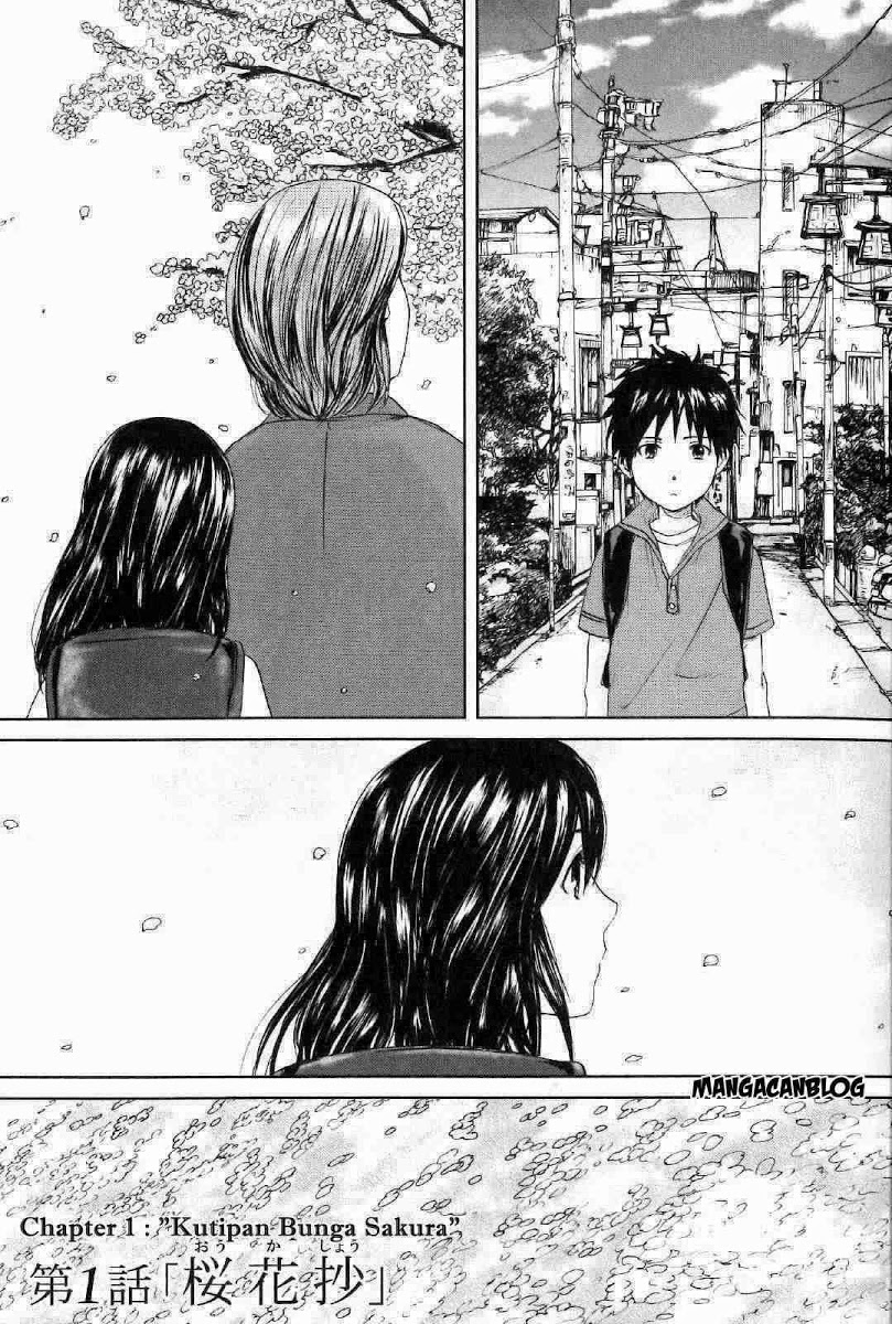 Byousoku 5 Centimeter Chapter 1 - halaman 8