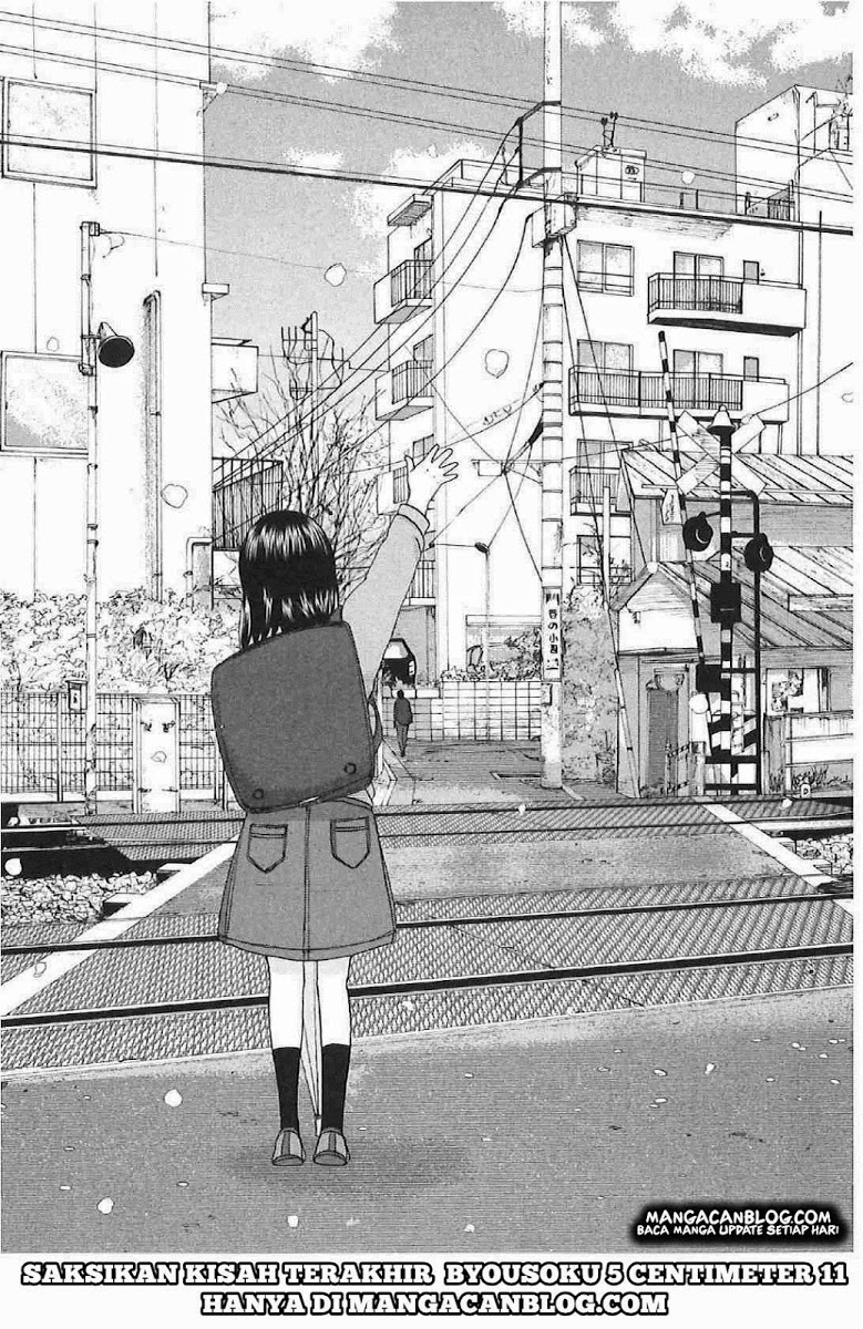 Byousoku 5 Centimeter Chapter 10 - halaman 14