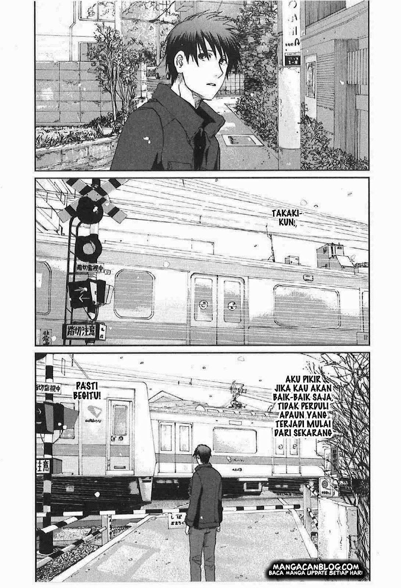 Byousoku 5 Centimeter Chapter 10 - halaman 8
