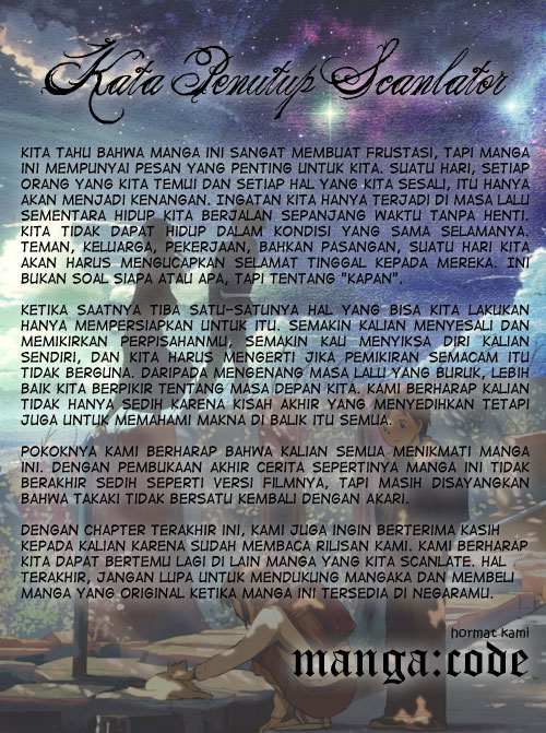 Byousoku 5 Centimeter Chapter 11 - halaman 55