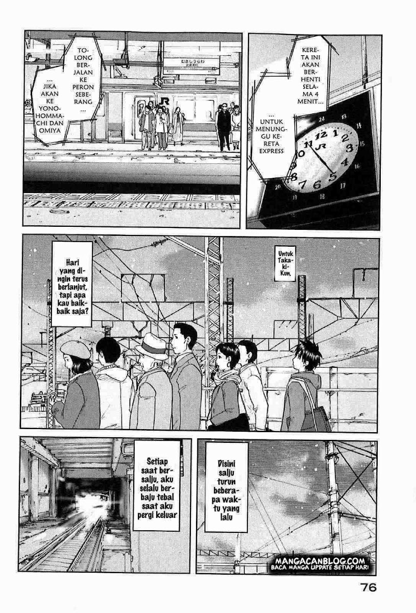 Byousoku 5 Centimeter Chapter 2 - halaman 11