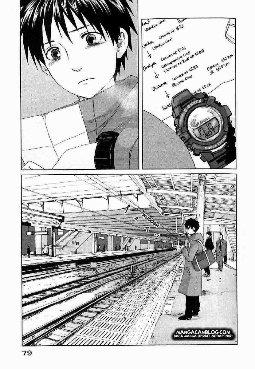 Byousoku 5 Centimeter Chapter 2 - halaman 14