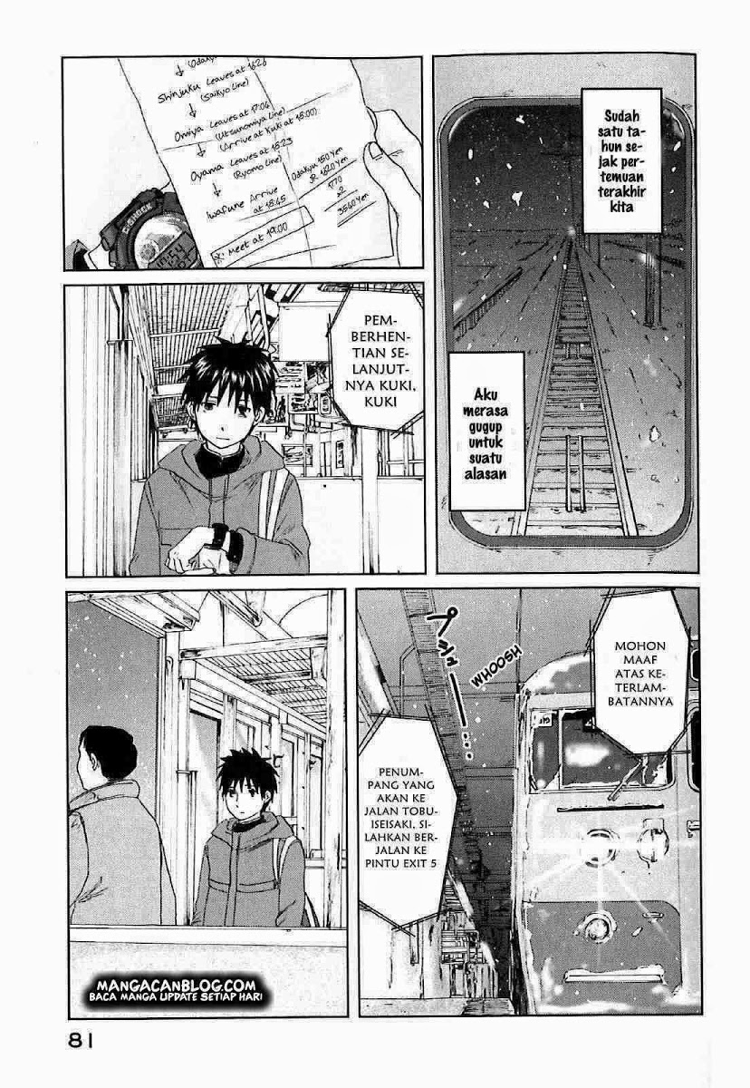 Byousoku 5 Centimeter Chapter 2 - halaman 16