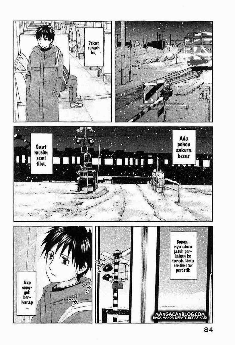 Byousoku 5 Centimeter Chapter 2 - halaman 22