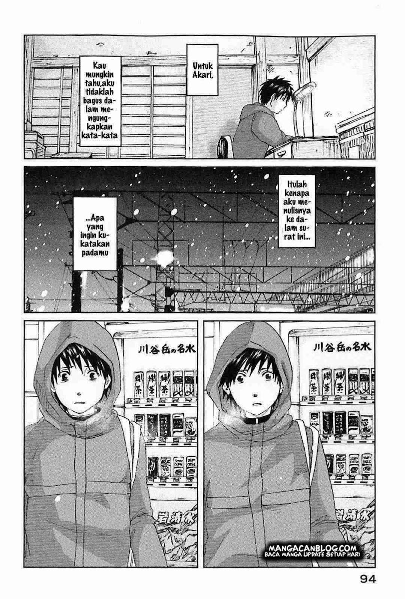 Byousoku 5 Centimeter Chapter 2 - halaman 30