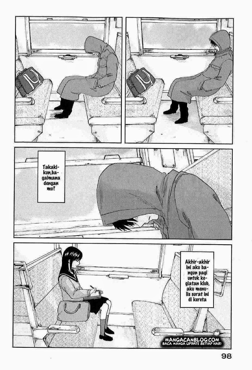 Byousoku 5 Centimeter Chapter 2 - halaman 34