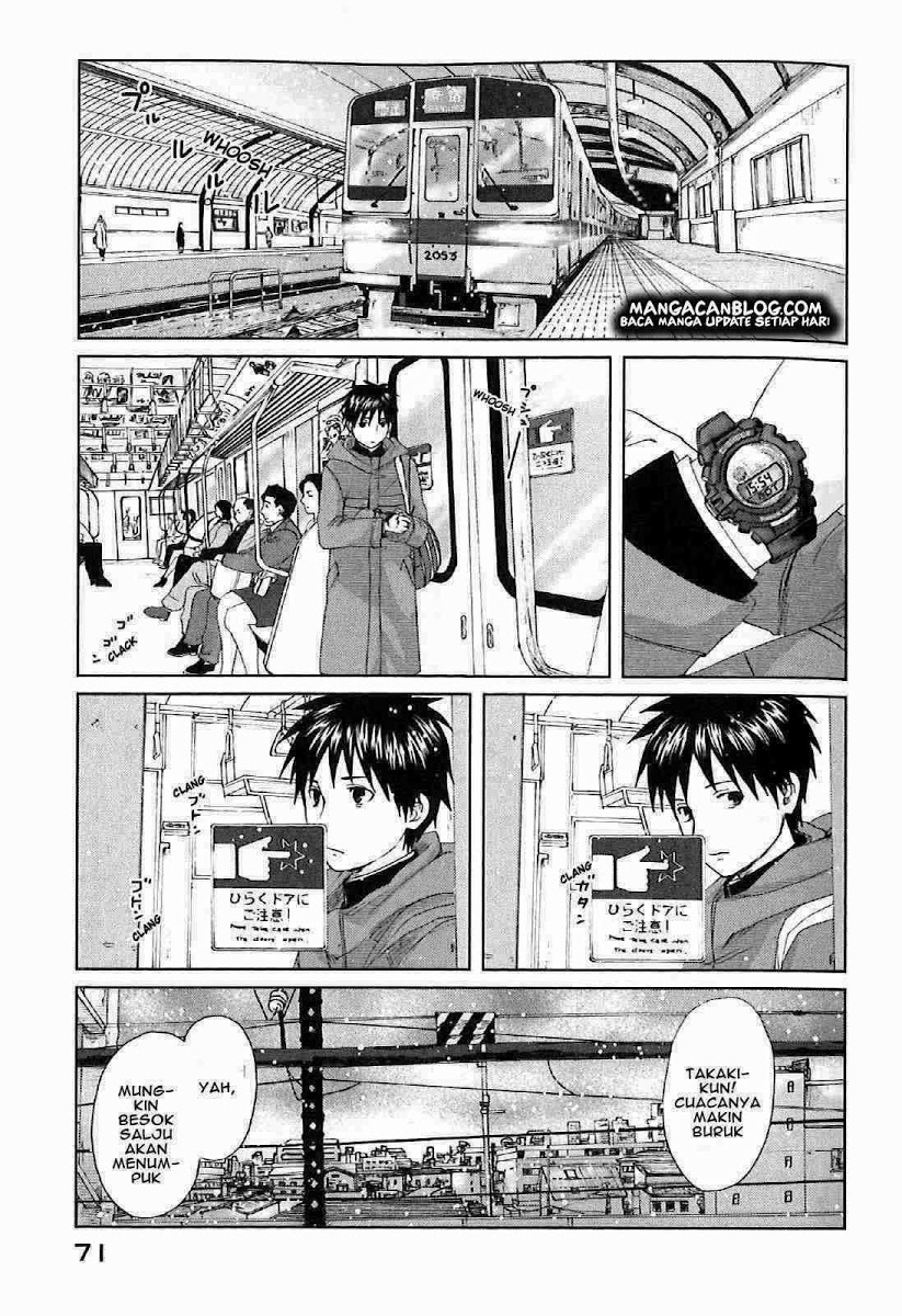 Byousoku 5 Centimeter Chapter 2 - halaman 6