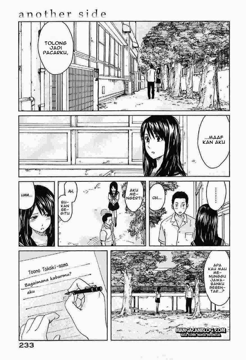Byousoku 5 Centimeter Chapter 5 - halaman 16